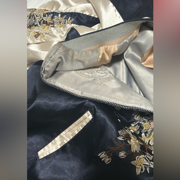 Opening Ceremony reversible Silk Bomber - Picture 12 of 15